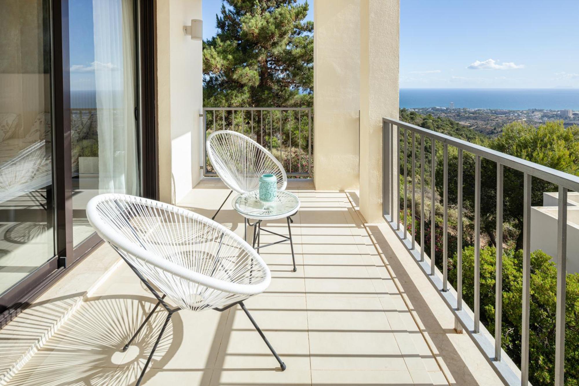 Spectacular Views - Luxury Apartment In Resort - Marbella Hills Exterior foto